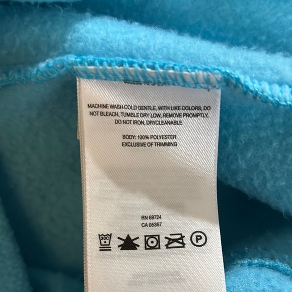 Columbia Sky Blue Sleeveless Fleece Vest - Picture 10 of 10